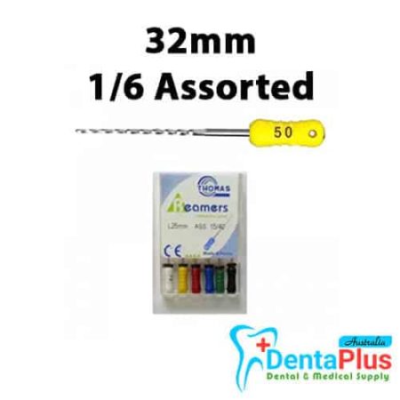 Reamers Peeso - 32mm # 1/6 Assorted (6pcs/pkt)