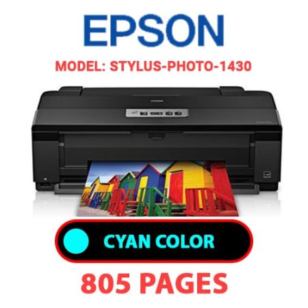 EPSON STYLUS-PHOTO-1430 - CYAN (BLUE) INK