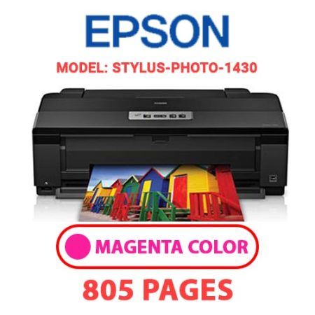 EPSON STYLUS-PHOTO-1430 - MAGENTA (RED) INK