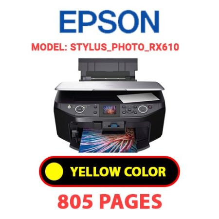 EPSON STYLUS_PHOTO_RX610 - YELLOW INK