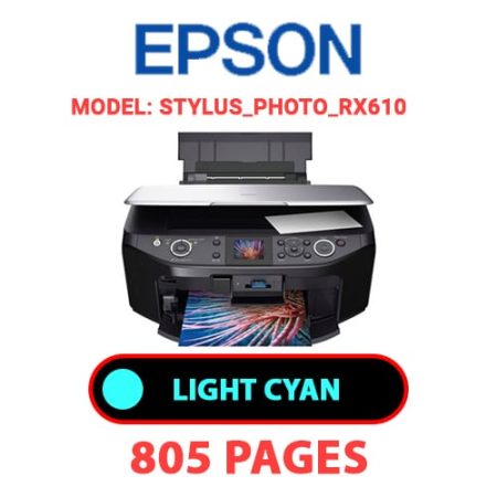 EPSON STYLUS_PHOTO_RX610 - LIGHT CYAN INK