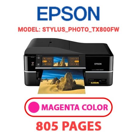 EPSON STYLUS_PHOTO_TX800FW - MAGENTA (RED) INK