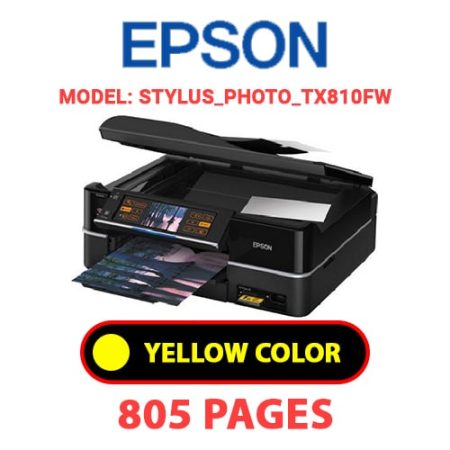 EPSON STYLUS_PHOTO_TX810FW - YELLOW INK
