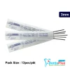 Steelcarbo Metal Strips Straight Medium - Sunshine - Germany #12pcs/pkt - 3mm