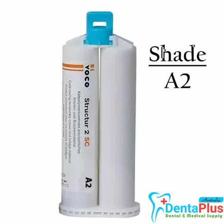 Voco Structur 2 SC 75g Cartridge #Each Temporary Crown Material - Shade A2
