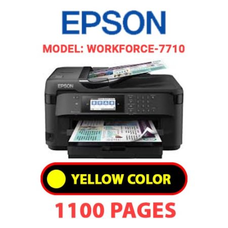 EPSON Workforce_7710 - YELLOW INK