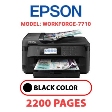 EPSON Workforce_7710 - BLACK INK