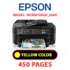 EPSON WorkForce_2660 - YELLOW INK
