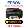 EPSON WorkForce_2750 - YELLOW INK