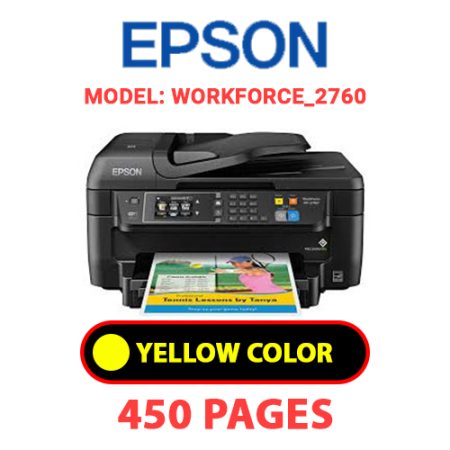 EPSON WorkForce_2760 - YELLOW INK