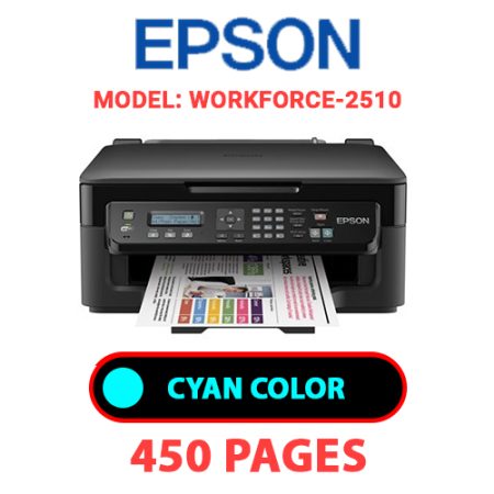 EPSON Workforce-2510 PRINTER - CYAN INK