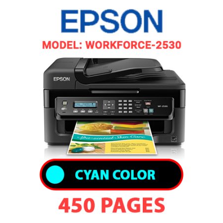 EPSON Workforce-2530 PRINTER - CYAN INK