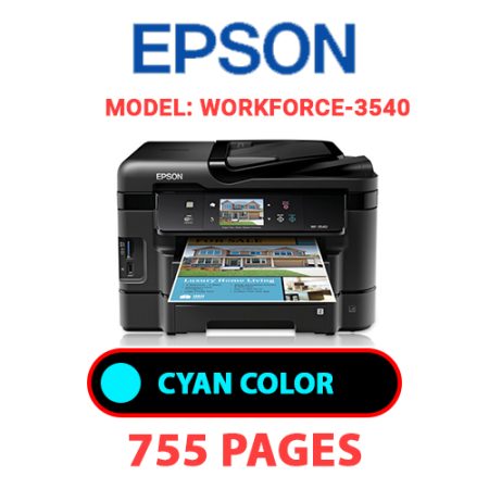 EPSON Workforce_3540 - CYAN INK