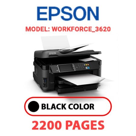 EPSON Workforce_3620 - BLACK INK
