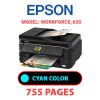 EPSON Workforce_630 - CYAN INK