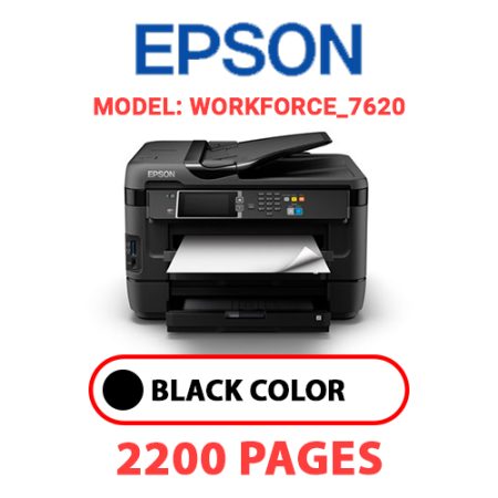 EPSON Workforce_7620 - BLACK INK