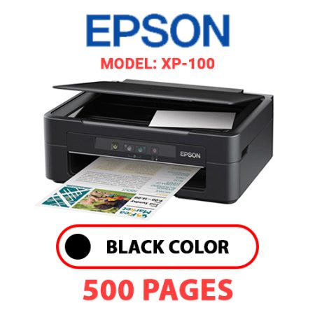 EPSON XP-100 PRINTER - BLACK INK