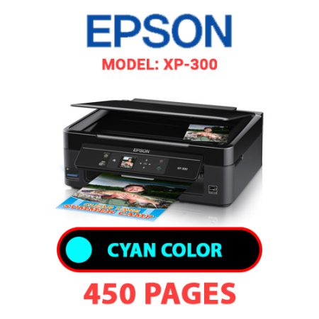 EPSON XP-300 PRINTER - CYAN INK