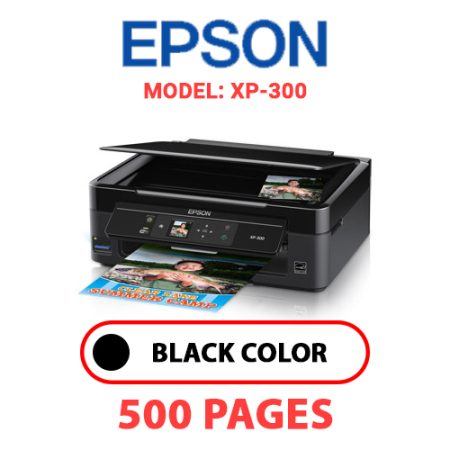 EPSON XP-300 PRINTER - BLACK INK