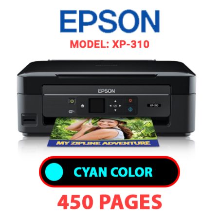 EPSON XP-310 PRINTER - CYAN INK