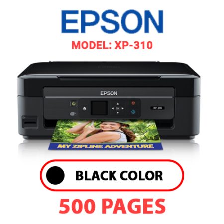 EPSON XP-310 PRINTER - BLACK INK