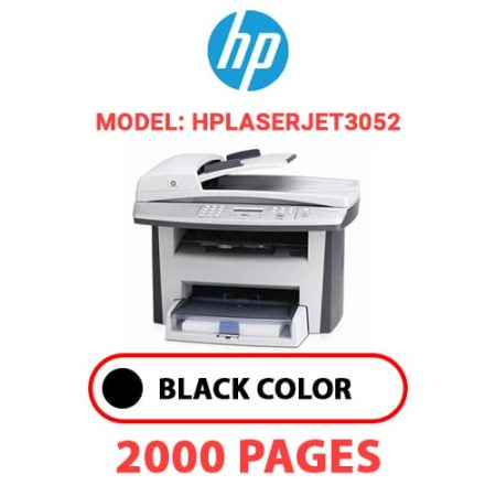 HP laserjet3052 -  BLACK TONER