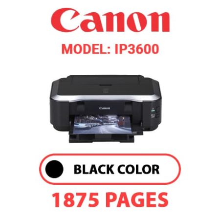 CANON iP3600 PRINTER - BLACK INK