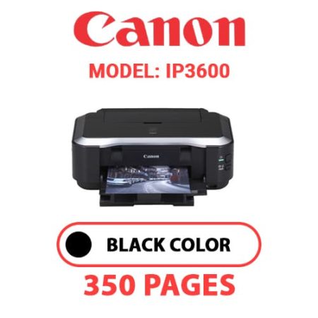 CANON iP3600 PRINTER - BLACK INK