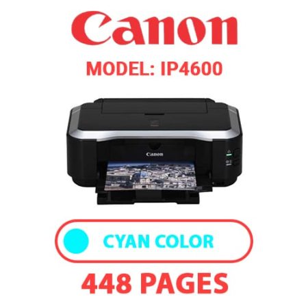 CANON iP4600 PRINTER - CYAN INK
