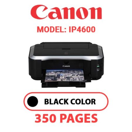 CANON iP4600 PRINTER - BLACK INK