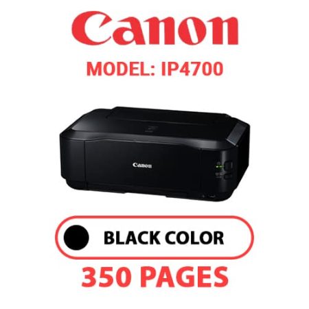 CANON iP4700 PRINTER - BLACK INK