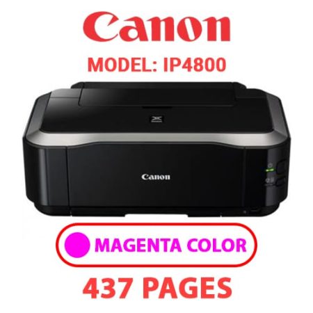 CANON iP4800 PRINTER - MAGENTA INK
