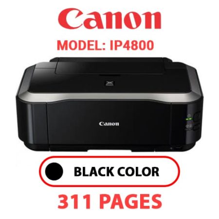 CANON iP4800 PRINTER - BLACK INK