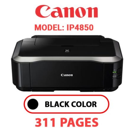 CANON iP4850 PRINTER - BLACK INK