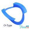 Cheek Retractor Lip Mouth Opener Holder (O-type) Blue #Each