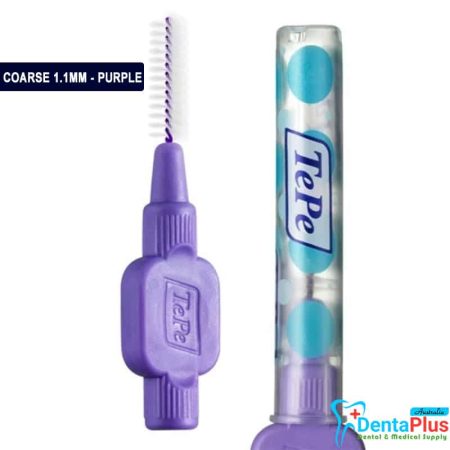 TEPE Interdental Brushes (Coarse 1.1mm - Purple) 8pcs/pkt