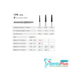 Diamond Burs Flat End Taper ISO: 174-848 MDT #10Pcs/Box