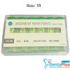 Absorbent Paper Point Colour Coded (Ongard) 200point/pkt - 35-2