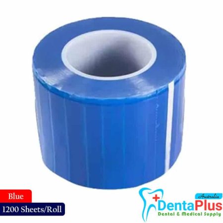 Protective Barrier Film Adhesive Rolls (1200 Sheets/Roll) - Blue