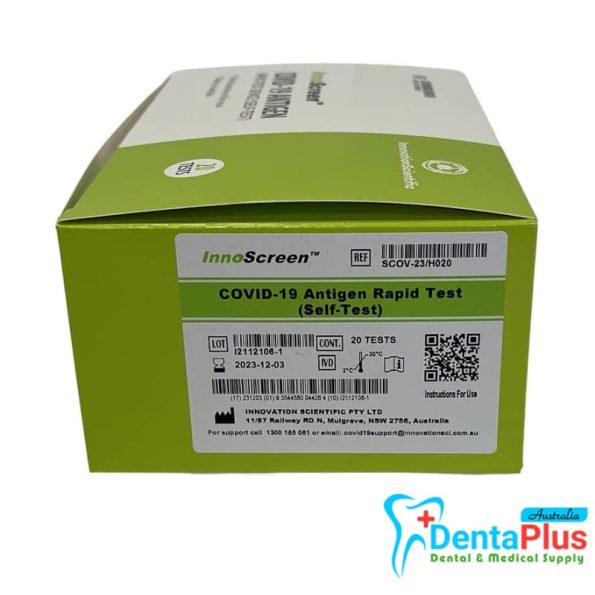 Innoscreen COVID-19 Rapid Antigen Self Test 20 individual kits-1