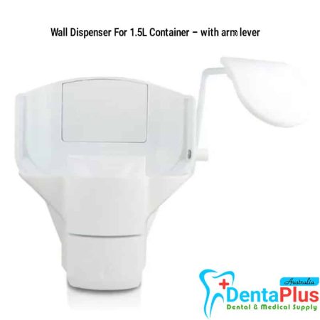 Microshield Surgical Handwash 4% Chlorhexidine Or Dispenser - Wall Dispenser For 1.5L Container – With arm lever