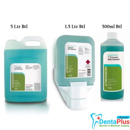 Microshield T Triclosan Skin Cleanser - 500ml, 1.5ltr or 5ltr