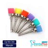 Prophy Brush/Cup Nylon - R/A Latch - cup-mix-colour-100pcs-pkt