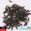 Dispensing Straight Needles Tips For Liquid Dispenser Non-Sterile Syringe #100pcs/pkt - 22g-black