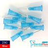 Dispensing Straight Needles Tips For Liquid Dispenser Non-Sterile Syringe #100pcs/pkt - 23g-blue