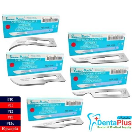 Disposable Scalpel Blade With Handle Sterile Swann-Morton