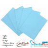 Disposable Dental Bibs 3 ply Large - Blue