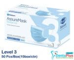 Face Masks (Level -3) Blue Medicom Assure Earloop