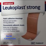 Leukoplast-Coverplast-Fabric-Adhesive-Dressing-2.2cm-X-7.2cm-Sterile-Tan-50pcs