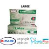 G-CARE Latex Powder Free Examination Gloves #100pcs/box  (10box/ctn) - large